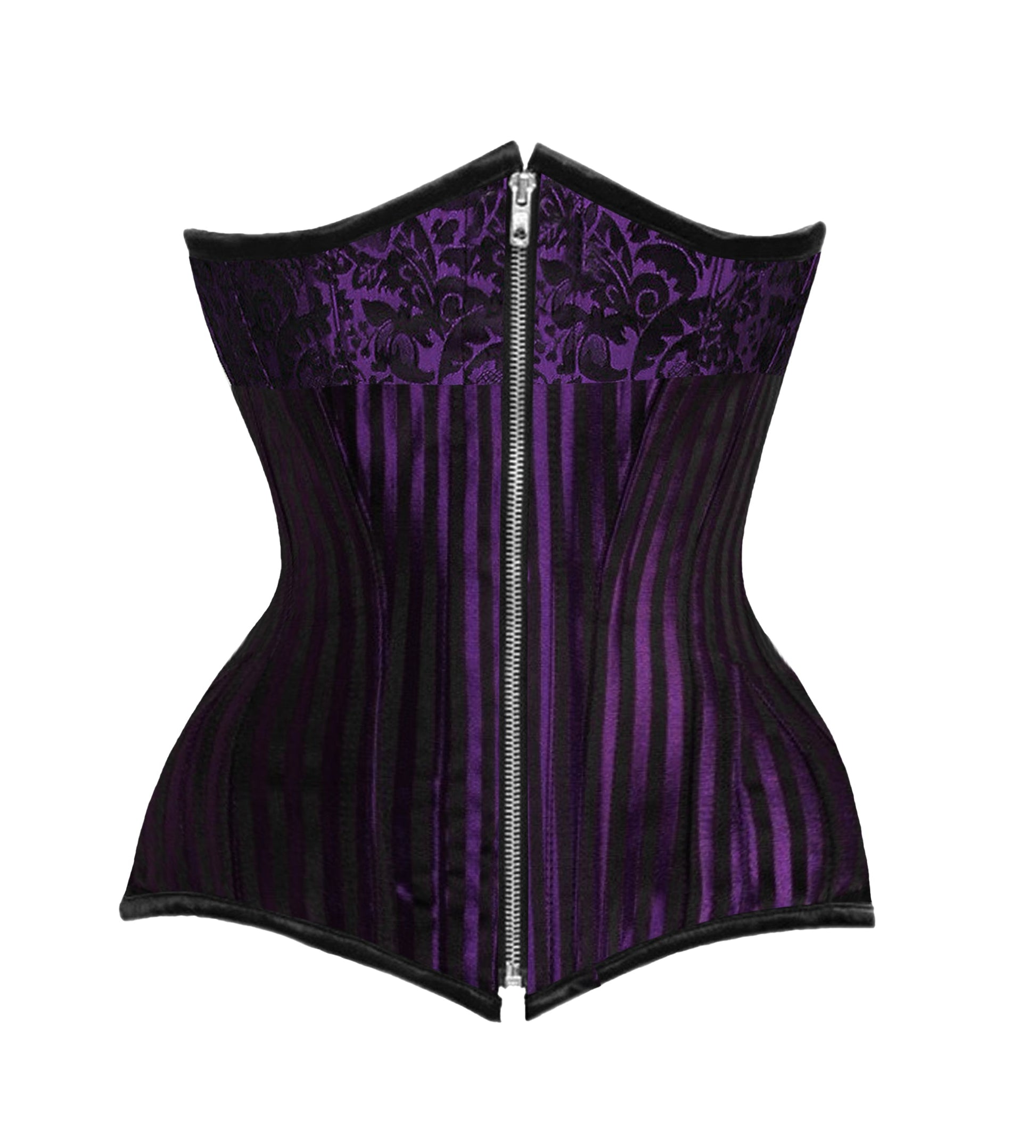 Kamaria Authentic Steel Boned Waist Training Reversible  Underbust Corset Easto Garments