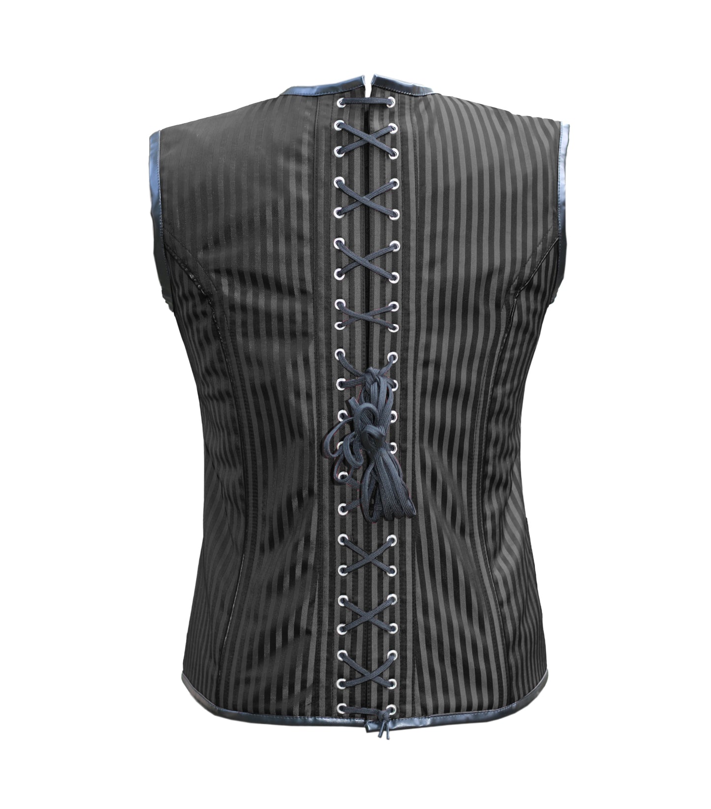 Silver Strip 600 Brocade Waist Reducing Overbust Men's Corset