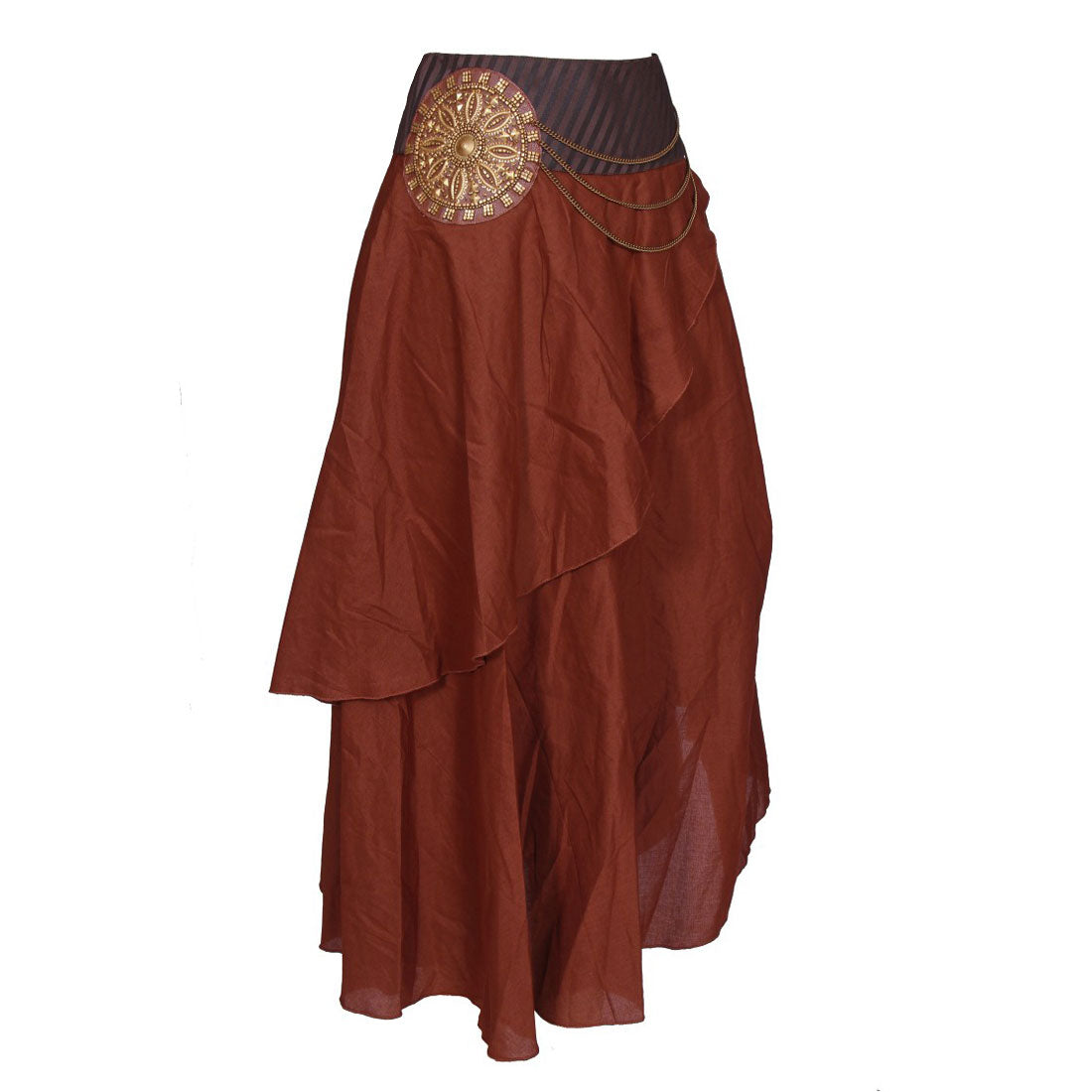 Bushman Coffee Cotton Skirt Easto Garments