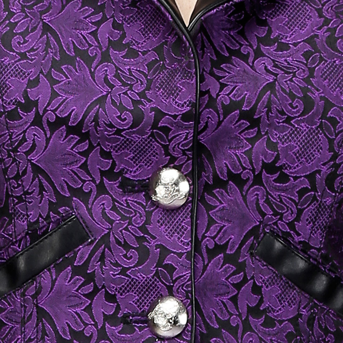 Camille Gothic Notch Collar Waistcoat - Corset Revolution