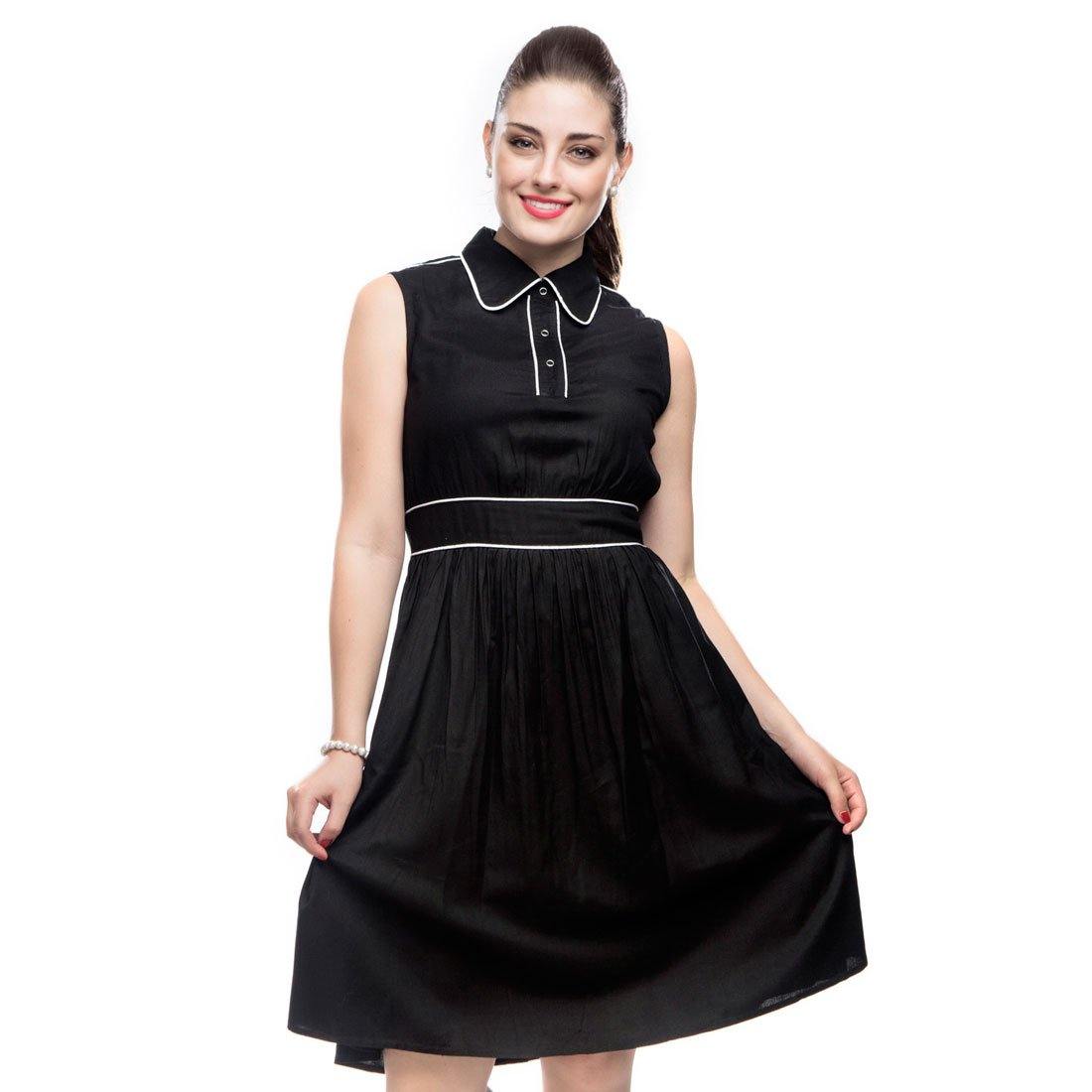 Alvin Black Dress - Corset Revolution