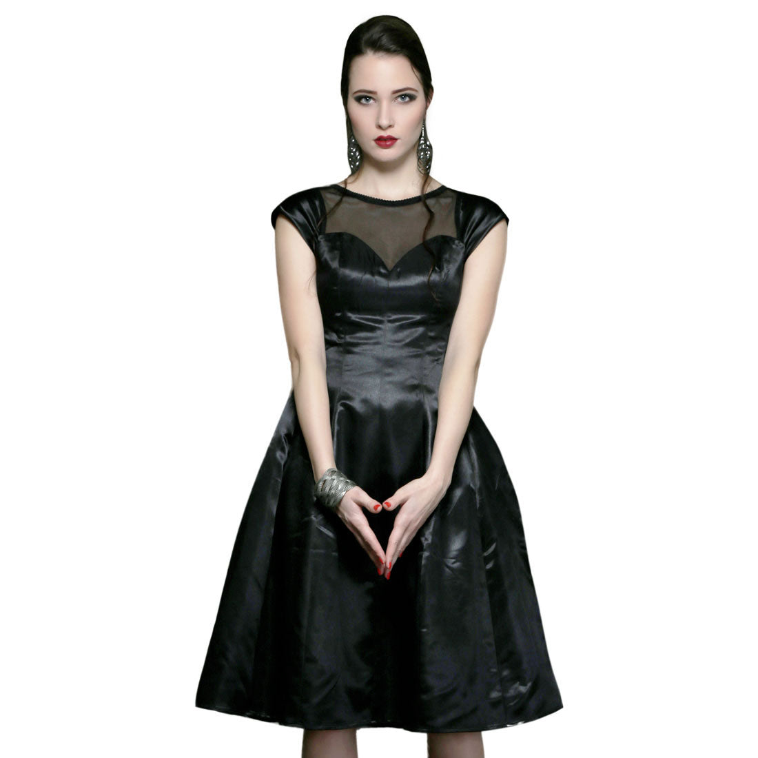 Jesca Fairy Black Dress - Corset Revolution