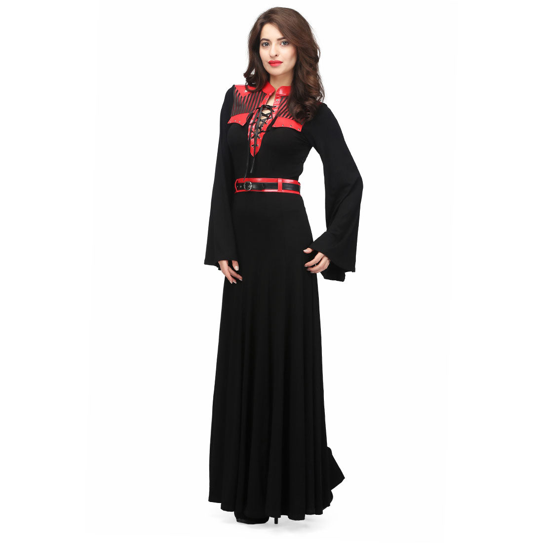 Jonquille Long Gothic Dress - Corset Revolution