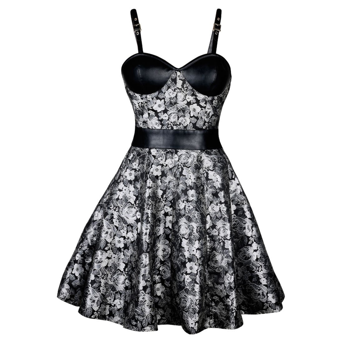 Black Women's Bustier Dress - Corset Revolution