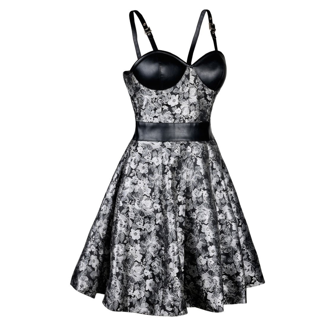 Black Women's Bustier Dress - Corset Revolution