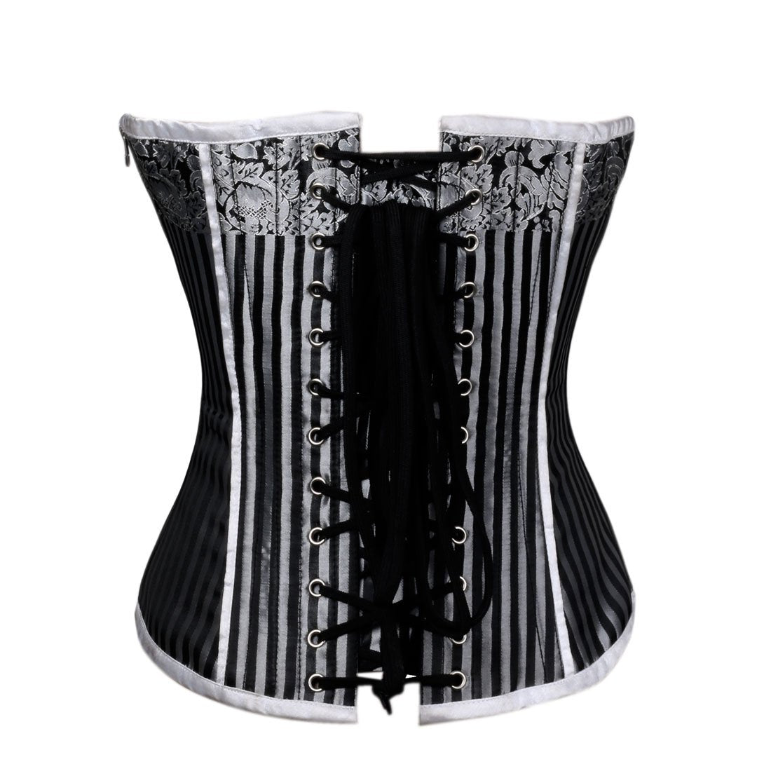 Xaverie. Gothic Overbust Halter Neck Belt Corset - Corset Revolution