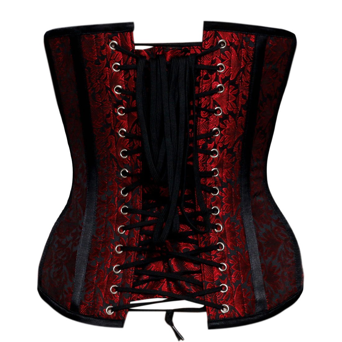 Fabienne Gothic Authentic Steel Boned Overbust Corset - Corset Revolution