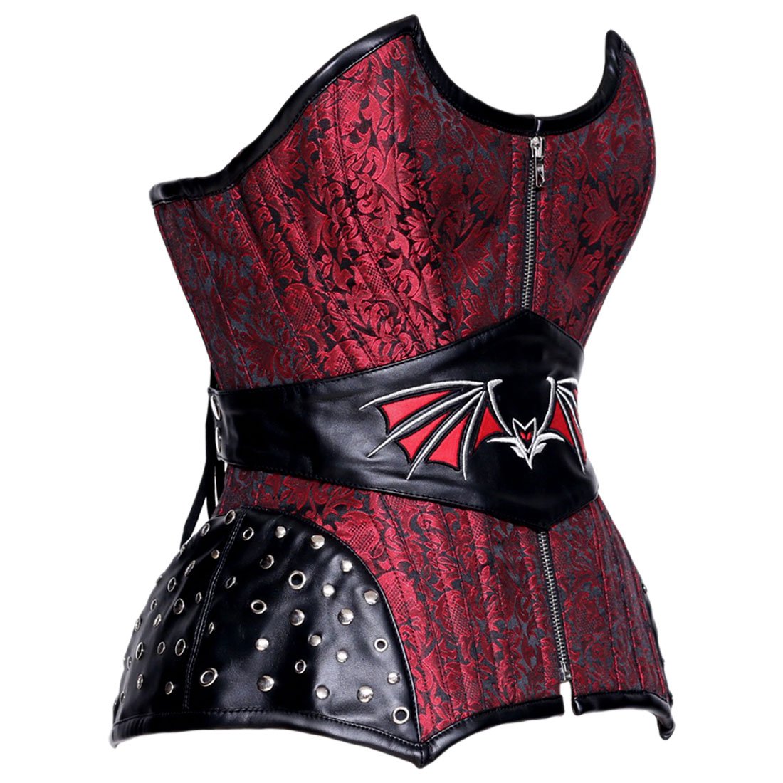 Taonga Gothic Authentic Steel Boned Overbust Corset - Corset Revolution