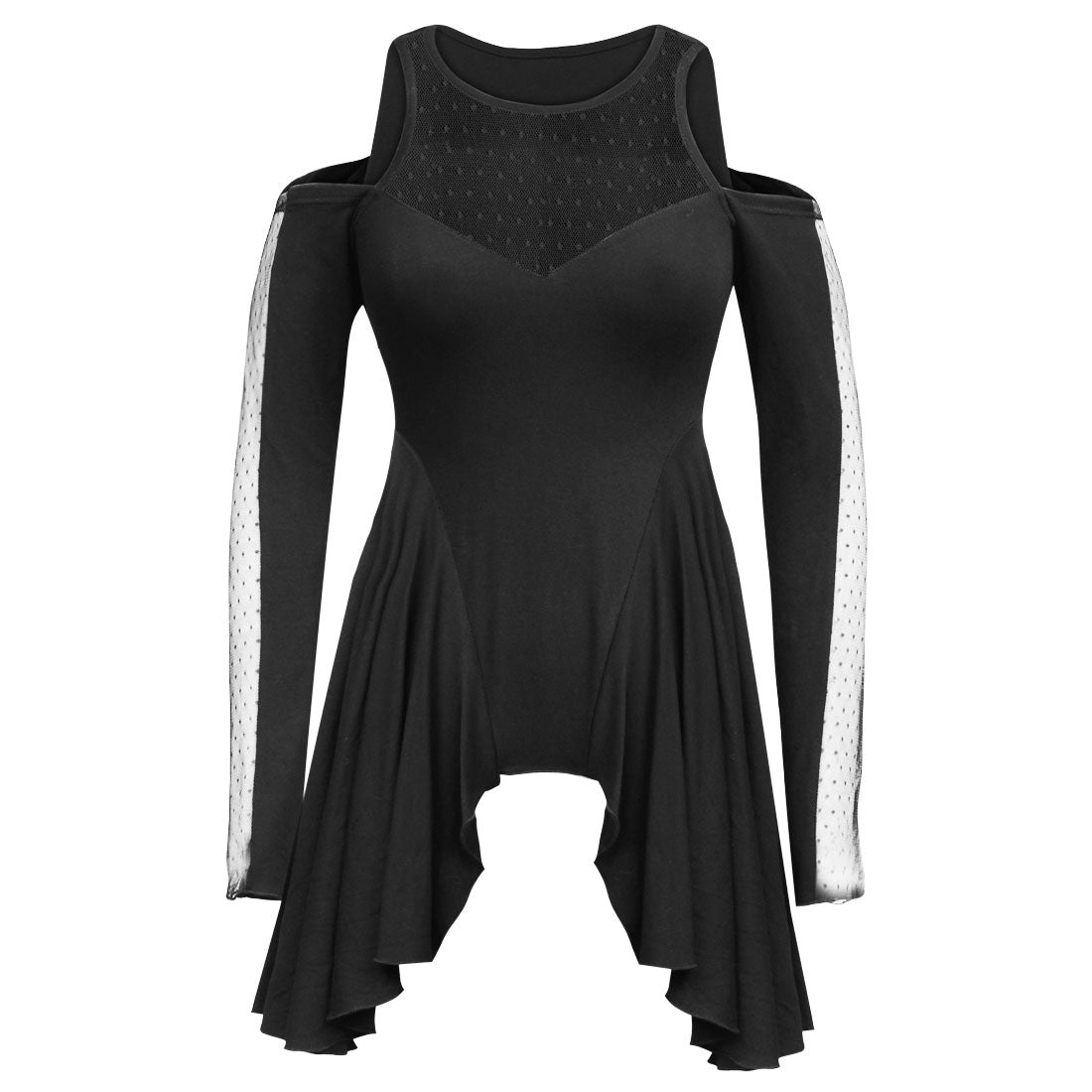 Osmunda Punk Rock Mesh Top - Corset Revolution