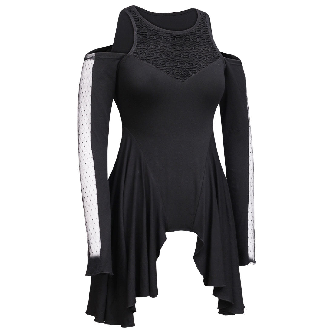 Osmunda Punk Rock Mesh Top - Corset Revolution