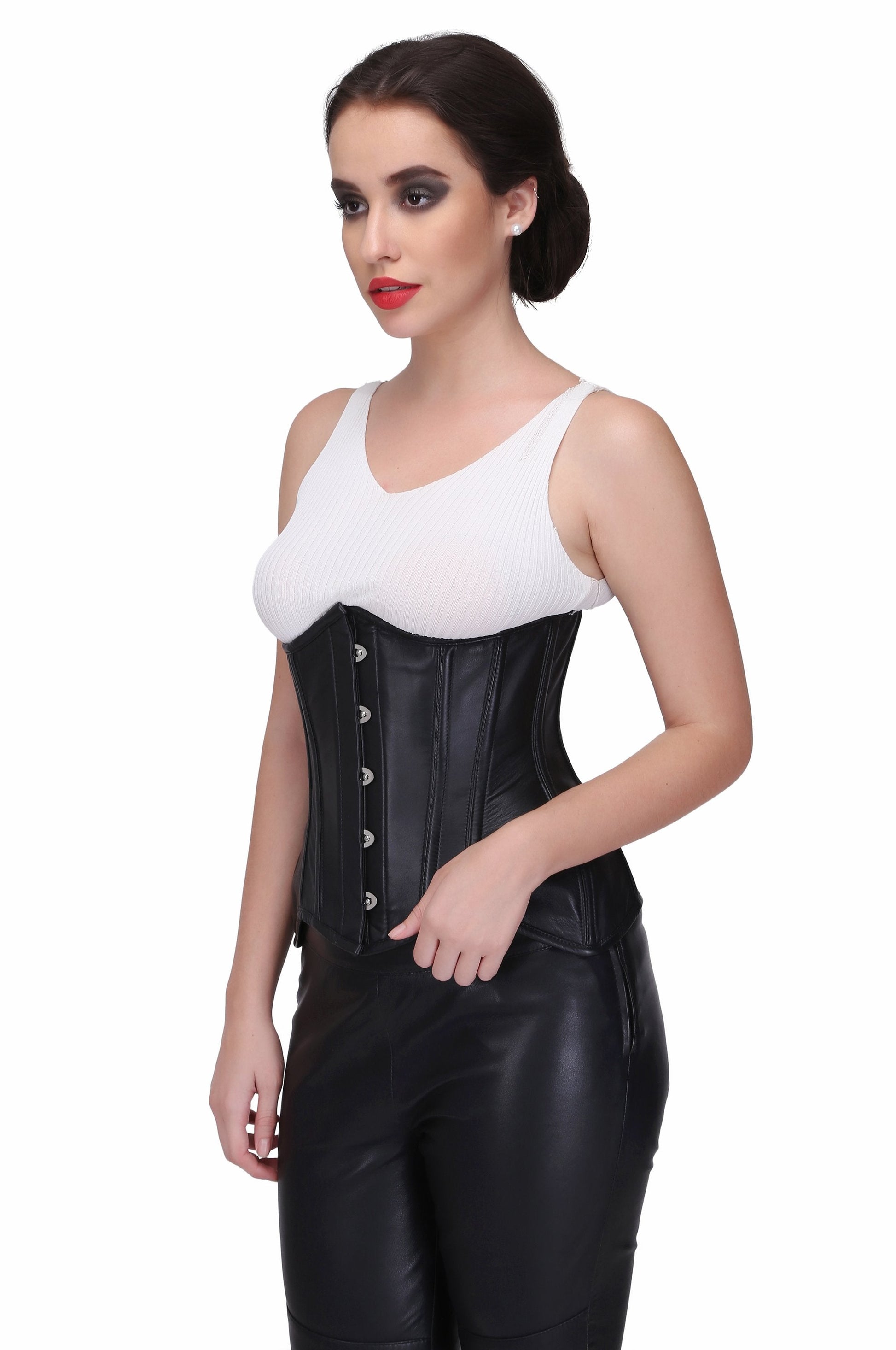 Curvy underbust Corset pattern perfect for long, medium & short torso female having broad hip area - Corset Revolution