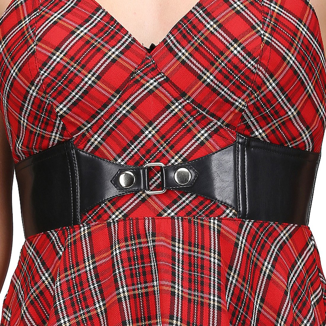 Mirabilis Kneelength Rockabilly Dress - Corset Revolution