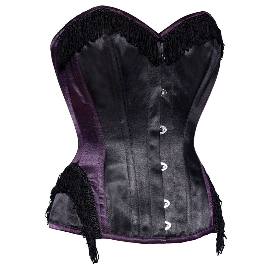 Delightful Waist Reducing Burlesque Overbust Corset - Corset Revolution