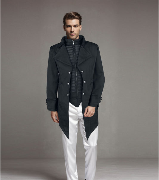 Vampyre Sentinel Tailcoat: Wholesale Military Gothic Edition