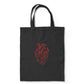 Midnight Heartbeat Tote Bag