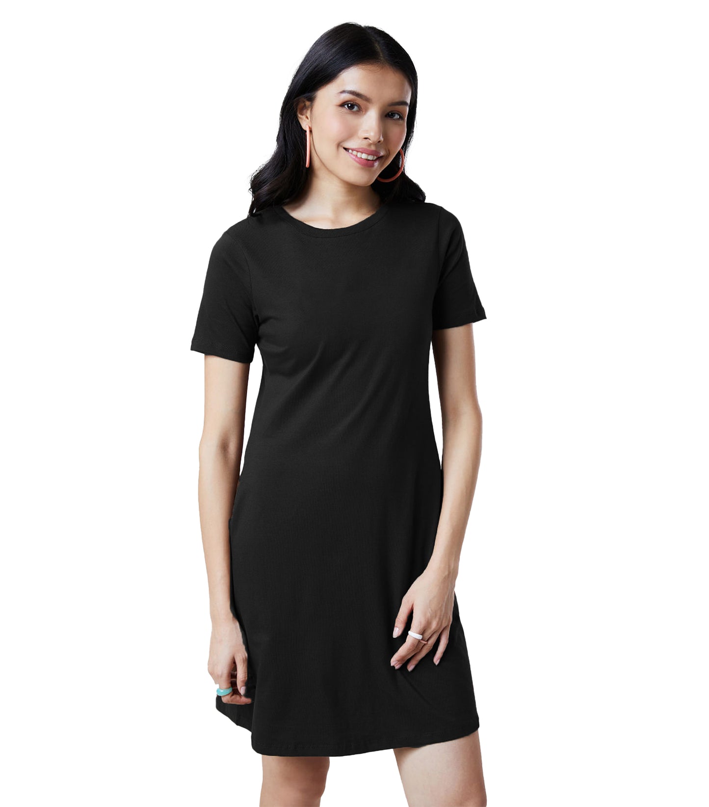 Black T-Shirt Dress