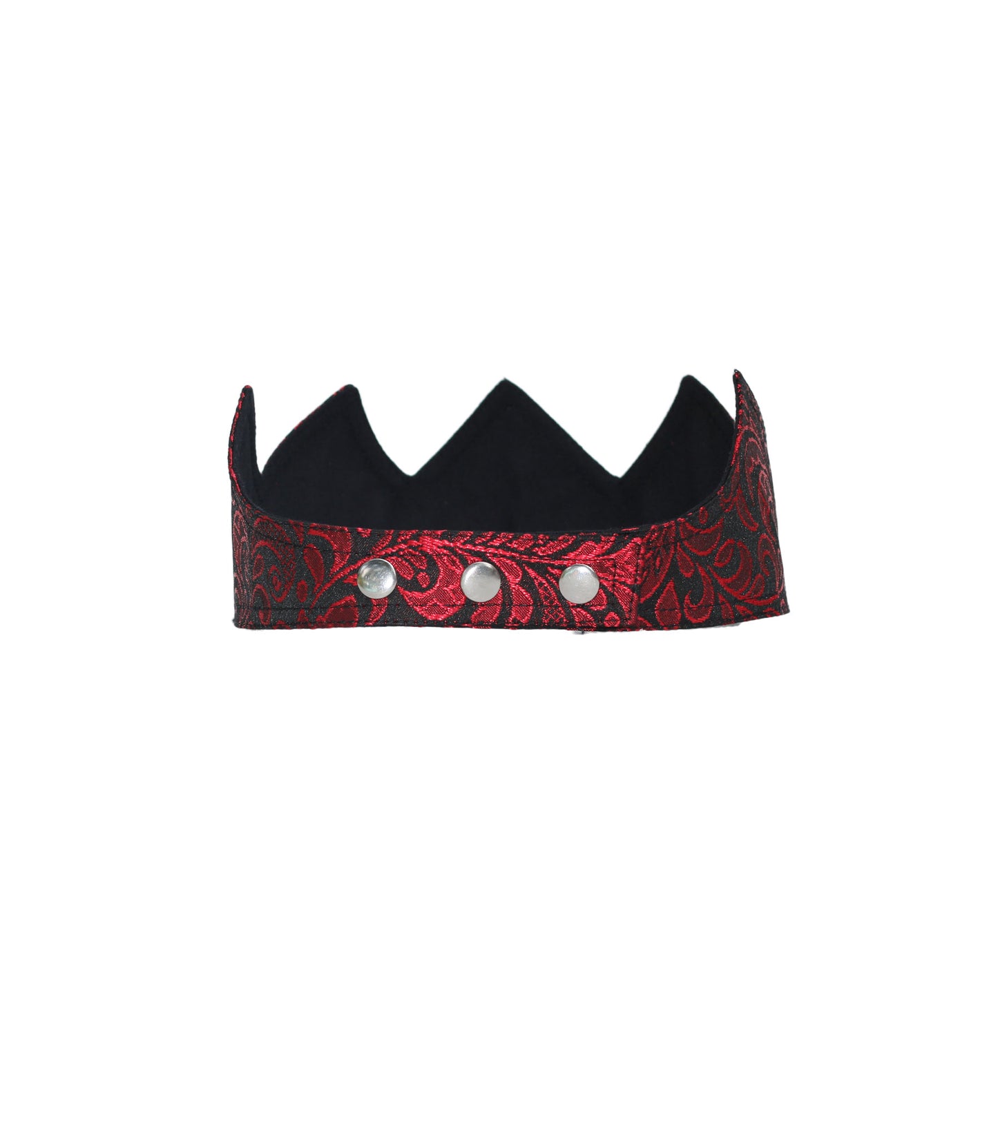 Red Brocade Crown