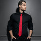 Red  Satin  tie  | high-quality necktie