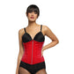 Red Flame PVC Underbust Corset -Wholesale