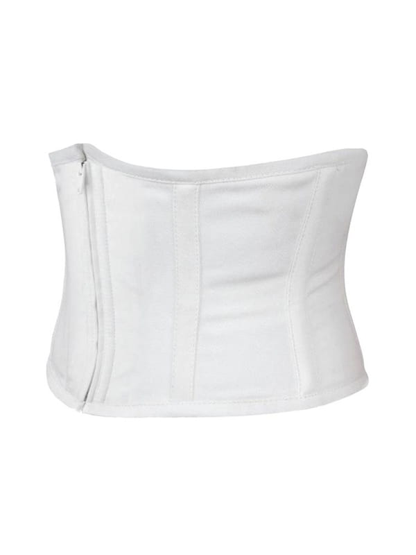 SHORT WHITE CORSET Easto Garments