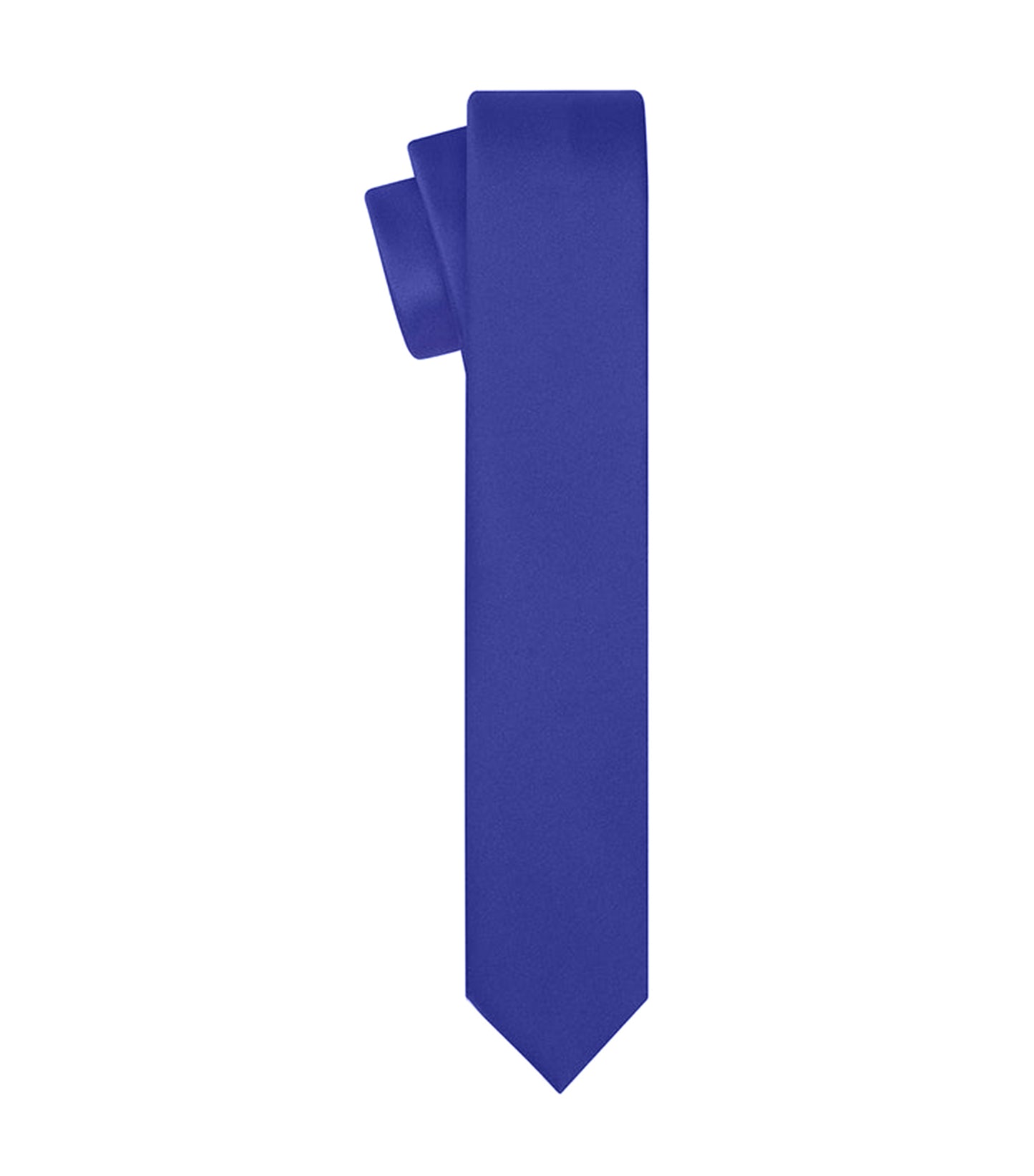 Blue Satin tie | high-quality necktie