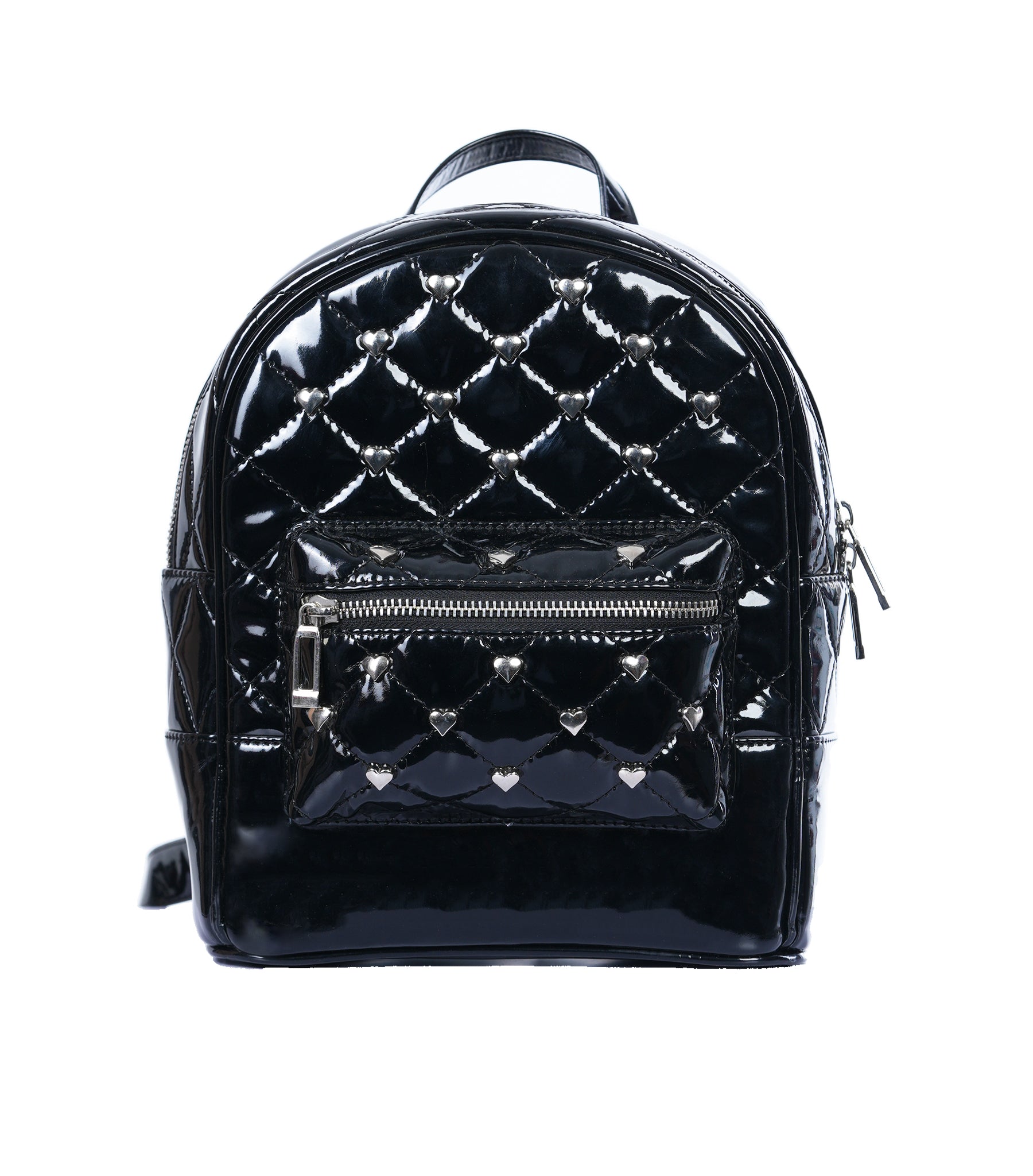 Wholesale Black PVC Heart-Studded Mini Bag – Wholesalenext