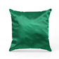 Green Satin Cushion Covers