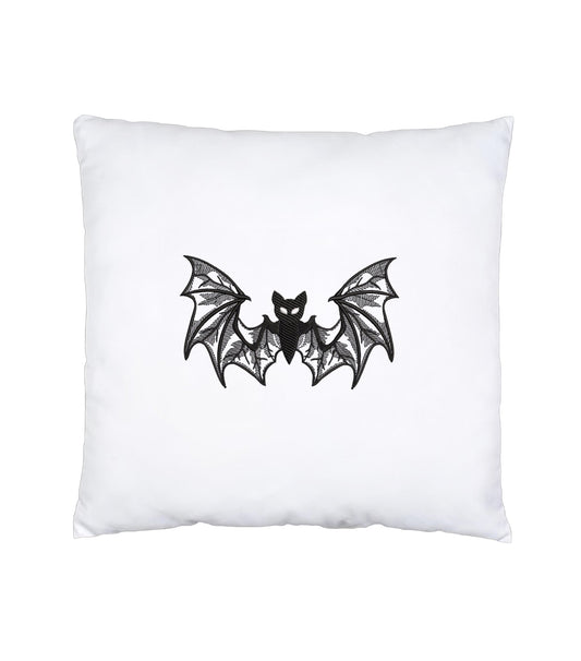 Bat Hand Embroidery  Cushion Cover