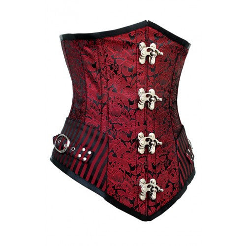 Jadwiga Underbust Gothic Authentic Steel Boned Corset