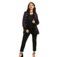 Purple Pirate Captain Wholesale Short Coat