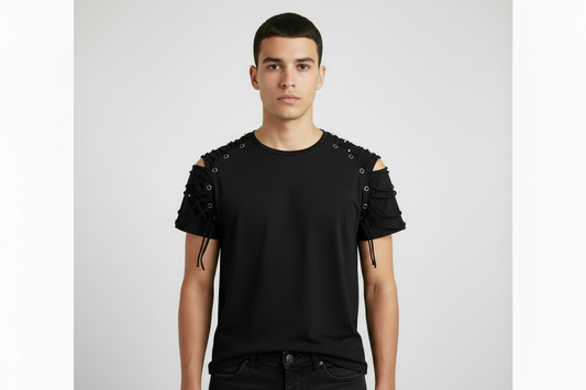 Men black T-Shirt Easto Garments