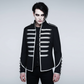 Wholesale Black Military Cotton Jacket – Gothic & Steampunk Style Easto Garments