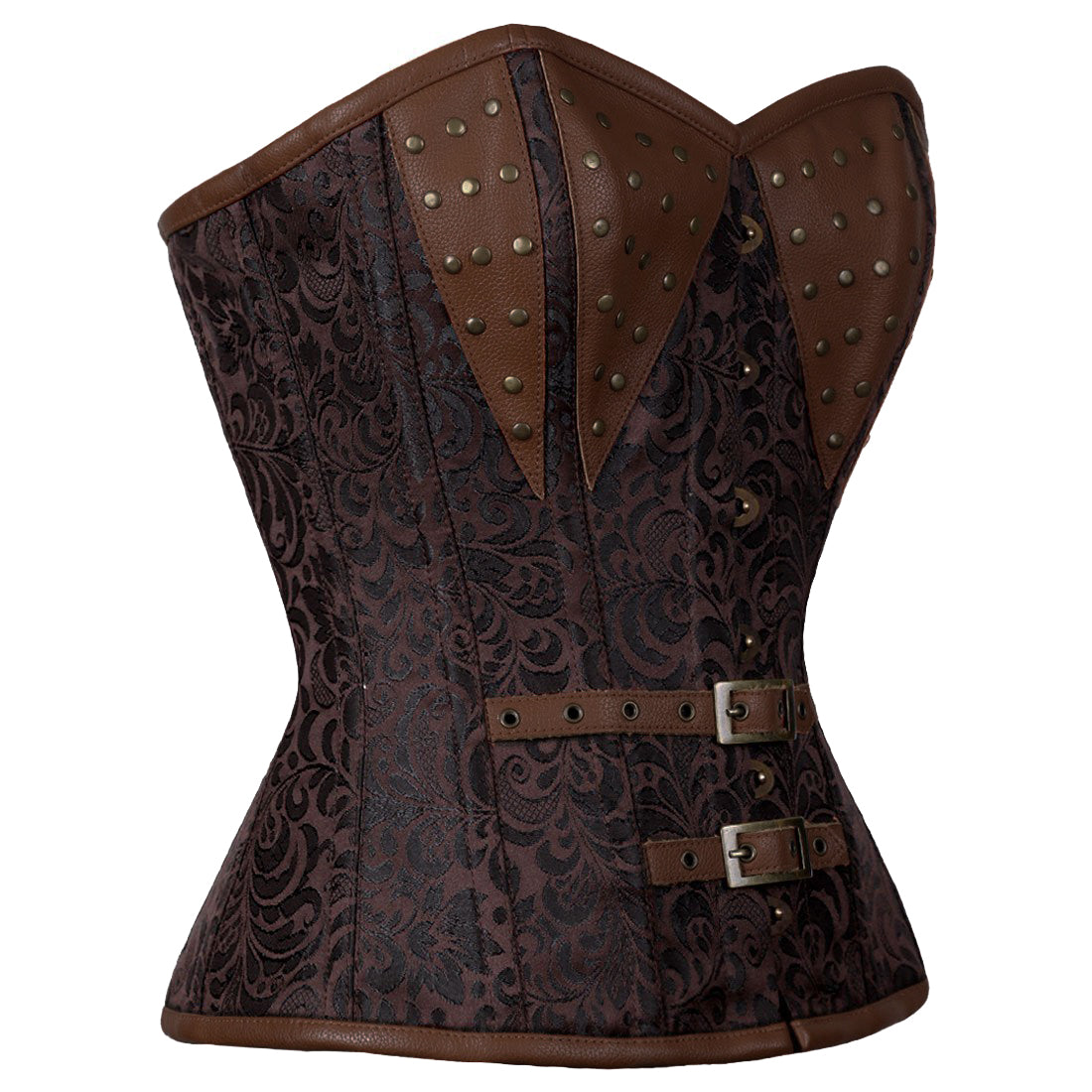 Naomi Steampunk Authentic Steel Boned Overbust Corset