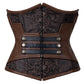 Nashwa Steampunk Authentic Steel Boned Underbust Corset Easto Garments