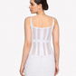 wholesale white mesh bridal corset