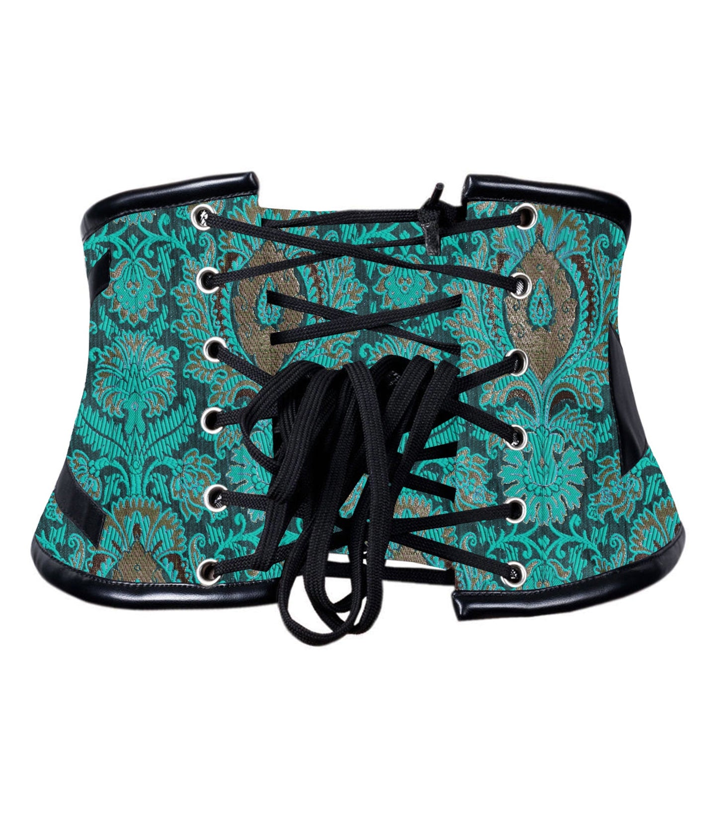 Talulla Gothic Black silver Corset belt Easto Garments