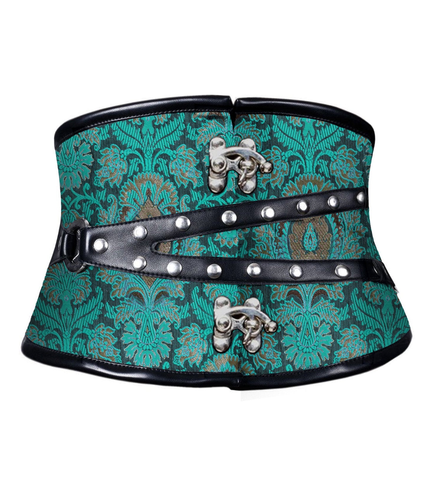 Talulla Gothic Black silver Corset belt Easto Garments