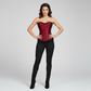 Urania Authentic Overbust Corset Black Red Easto Garments