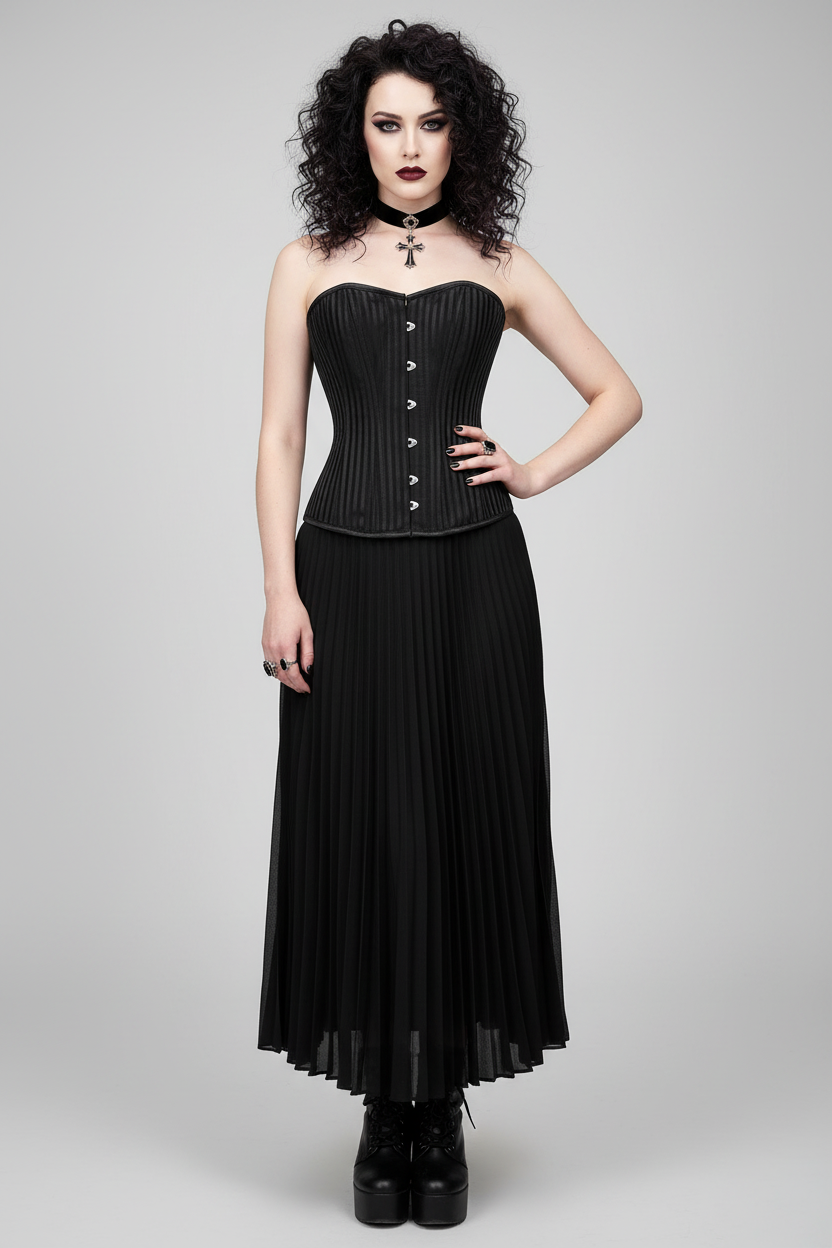 Rhiannon Sweetheart Overbust Corset Easto Garments