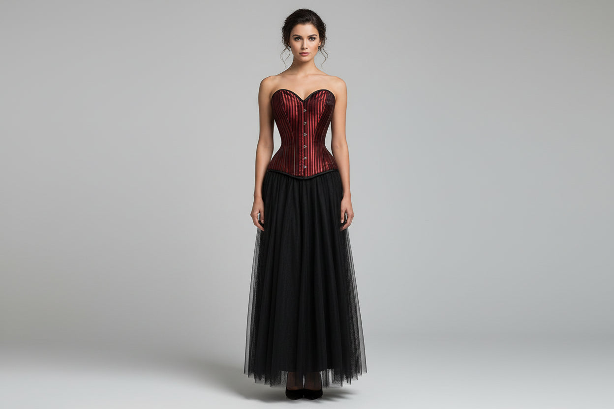 Rhiannon Sweetheart Overbust Corset Easto Garments