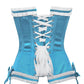 Quintella White Authentic Overbust Corset Easto Garments