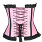 Quintella Black Satin Authentic Overbust Corset Easto Garments