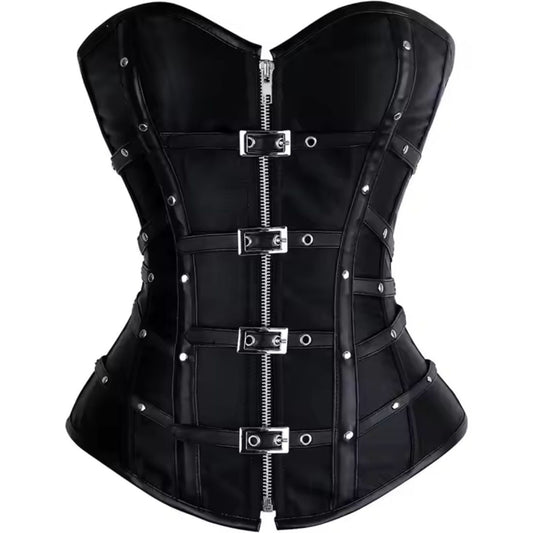 Gothic Reporter Overbust  Corset Easto Garments