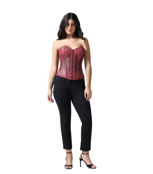 Gothic Reporter Overbust  Corset Easto Garments