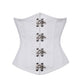 White Waist Reducing Underbust Corset