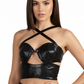 Benied Leather Top Easto Garments