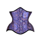 Majestic jacquard Steel-Boned Waist Underbust Corset