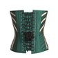 Green Tafta Overbust Corset Easto Garments
