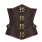 Steampunk waist reducing underbust corset