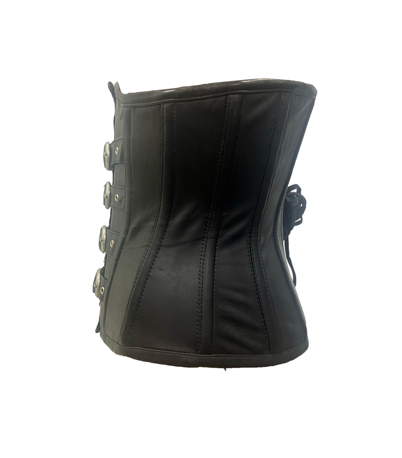 Genuine leather  underbust steel boned corset Easto Garments